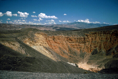 Ubehebe Crater at Death Valley National Park, Nevada
