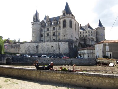Landmark chateau exterior
