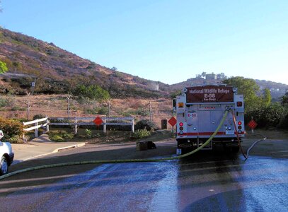Action fire truck