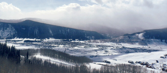 Crested Butte Mountain Resort in Winter photo