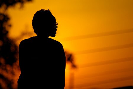 African Sunset photo