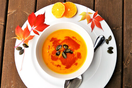 Autumn Pumpkin Soup photo