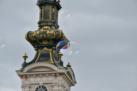 Bubble church tower cathedral photo