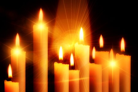 Evening advent christmas