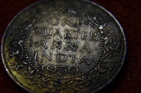 Antique Coin India photo