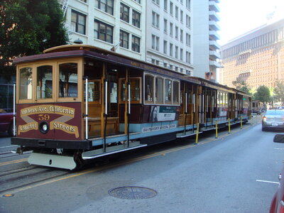 the oldest mechanical public transport in San Francisco photo