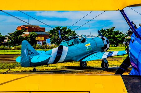 Plane aza airport