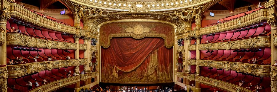 Architecture panorama interior photo