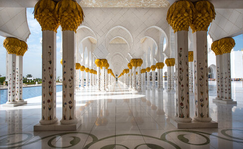 Palace Hotel at Abu Dhabi, United Arab Emirates, UAE photo