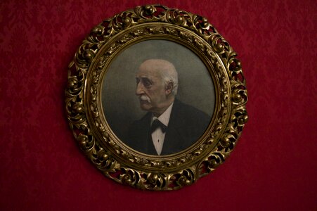 Vintage antique portrait