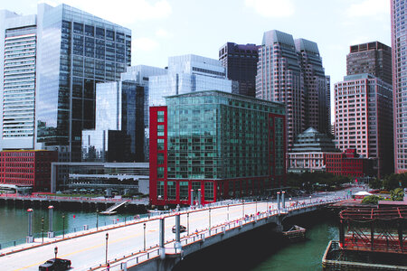 City Buildings Bridge photo