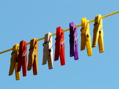 Sky wash laundry photo