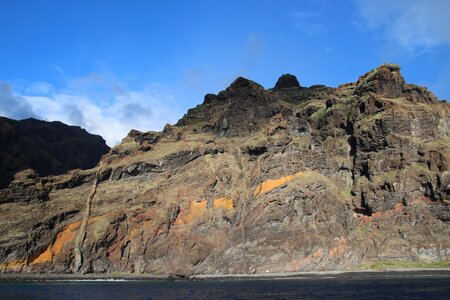 Nature landscape cliff photo