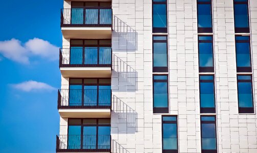 Apartment architecture balcony photo