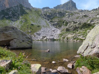 Maritime alps water lago deghli albergi