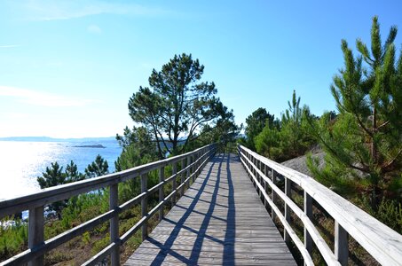 Walk landscape pier