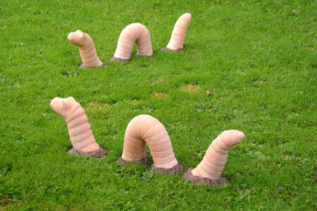 Meadow animal sculpture