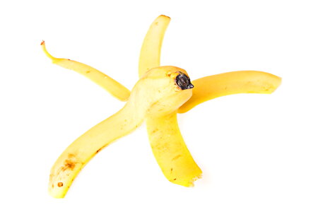 Banana peel photo