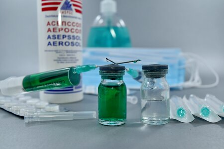 Antibacterial antibiotic antigen photo