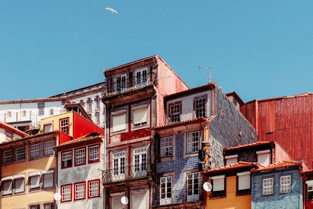 Houses and Buildings in Porto Portugal