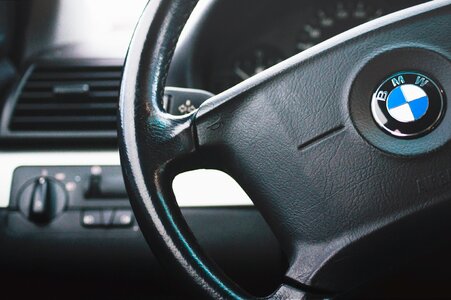 Interior automotive dashboard photo