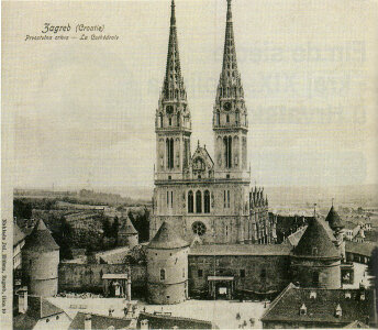The Zagreb Cathedral, Croatia photo