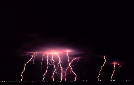 Dangerous bolt electricity