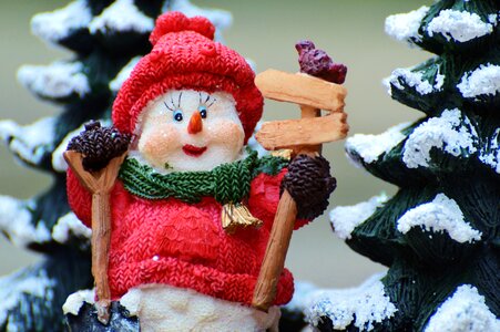 Snow snowmen wintry