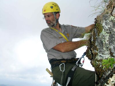 Climber climbing equipment photo