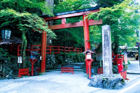 Kibune Shrine in Northern Kyoto photo