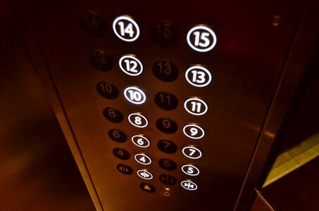 Passenger elevator elevator button floor button