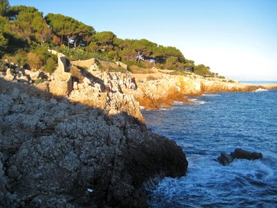 Coastline at Cap Antibes photo