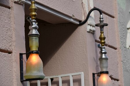 Brass decoration illumination photo