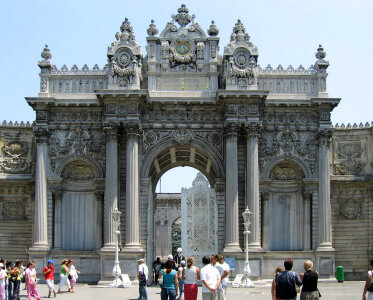 Gate of the Sultan in Istanbul, Turkey photo