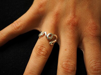 Jewellery love hand