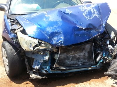 Vehicle automobile wreck