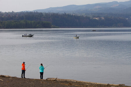 Anglers fish for Fall Salmon-1