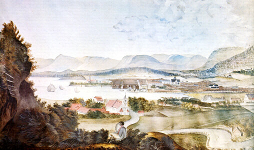Christiania in 1814 photo