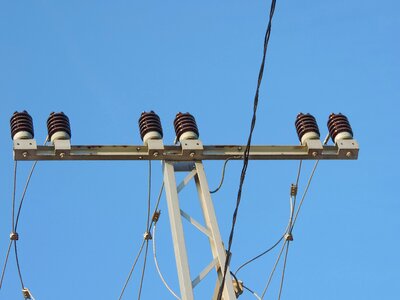 Voltage energy wire photo