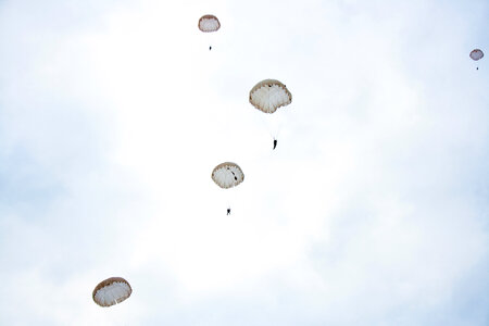 Skydivers photo