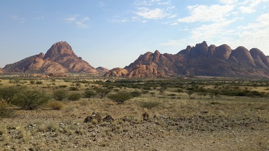 Africa desert landscape photo