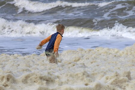 Beach child childhood photo