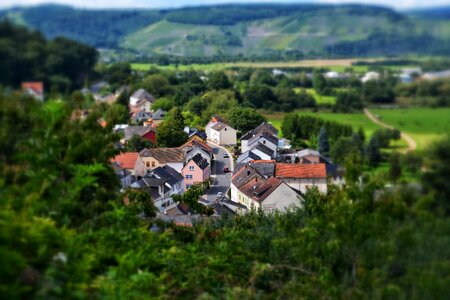 Mosel village miniature