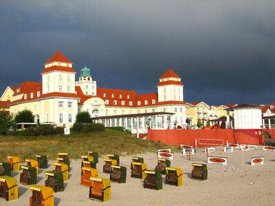 Architecture beach sky