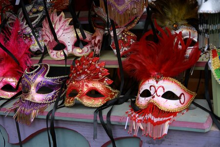Face masquerade carnival