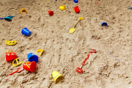 Play playground sand photo