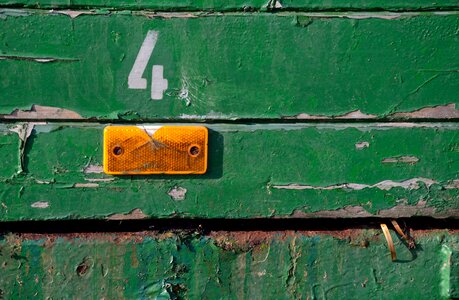 Yellow number four