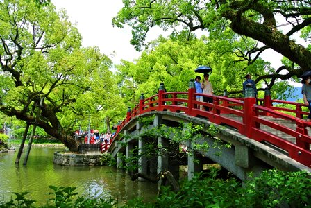 Dazaifu fukuoka green bridge