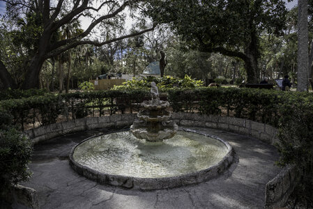 Small Fountain in the Courtyard at the Fountain of Youth photo