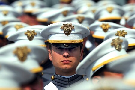 Military ceremony academy photo